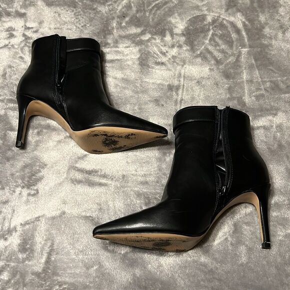 Mix No. 6 Black High Heeled Bootie - Picture 2 of 6